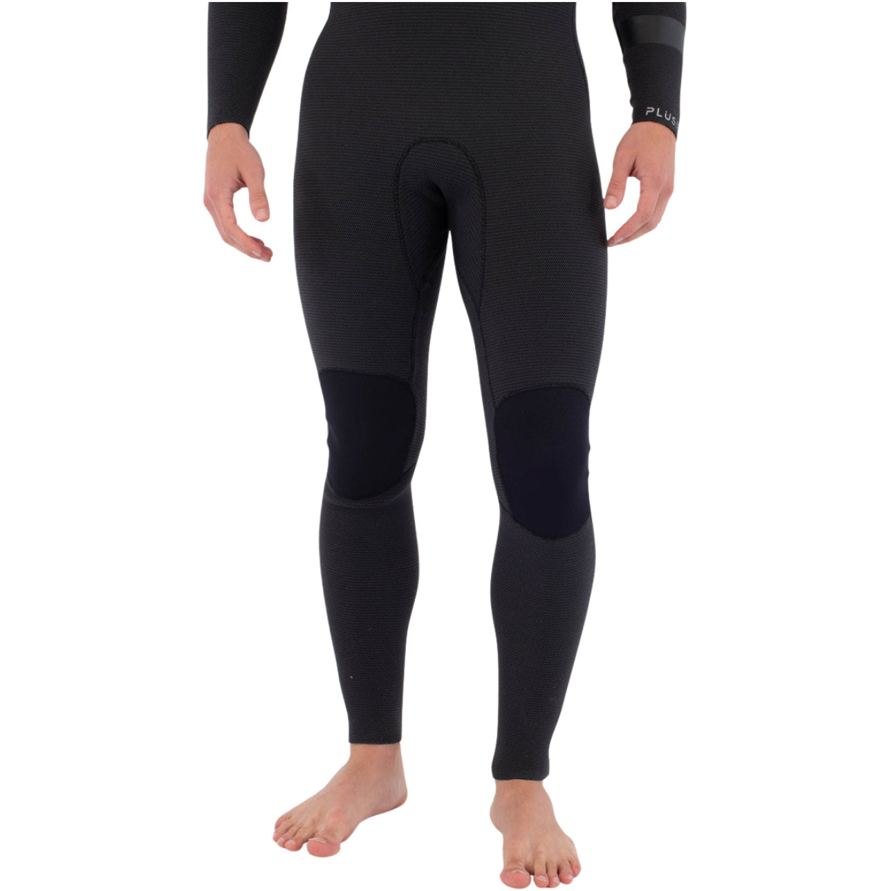 2026 Hurley Mens Plus 5/3mm Chest Zip Wetsuit MFS0012504 - Black